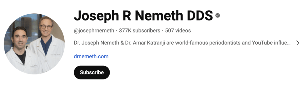 Thumbnail del Dentista Joseph r Nemeth